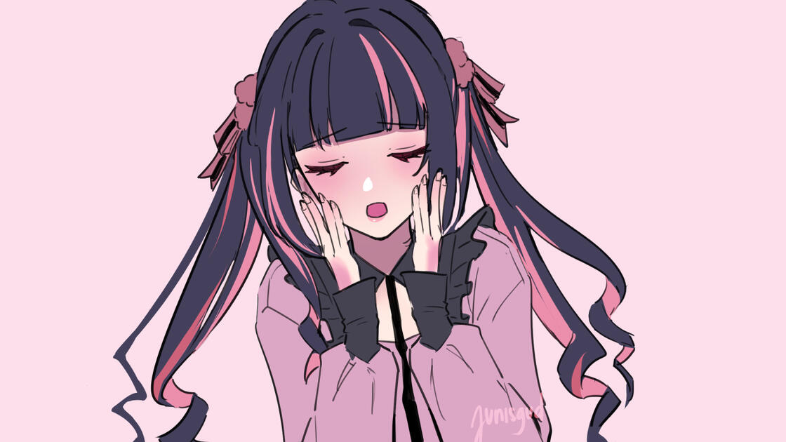 Colored sketch Colored sketch